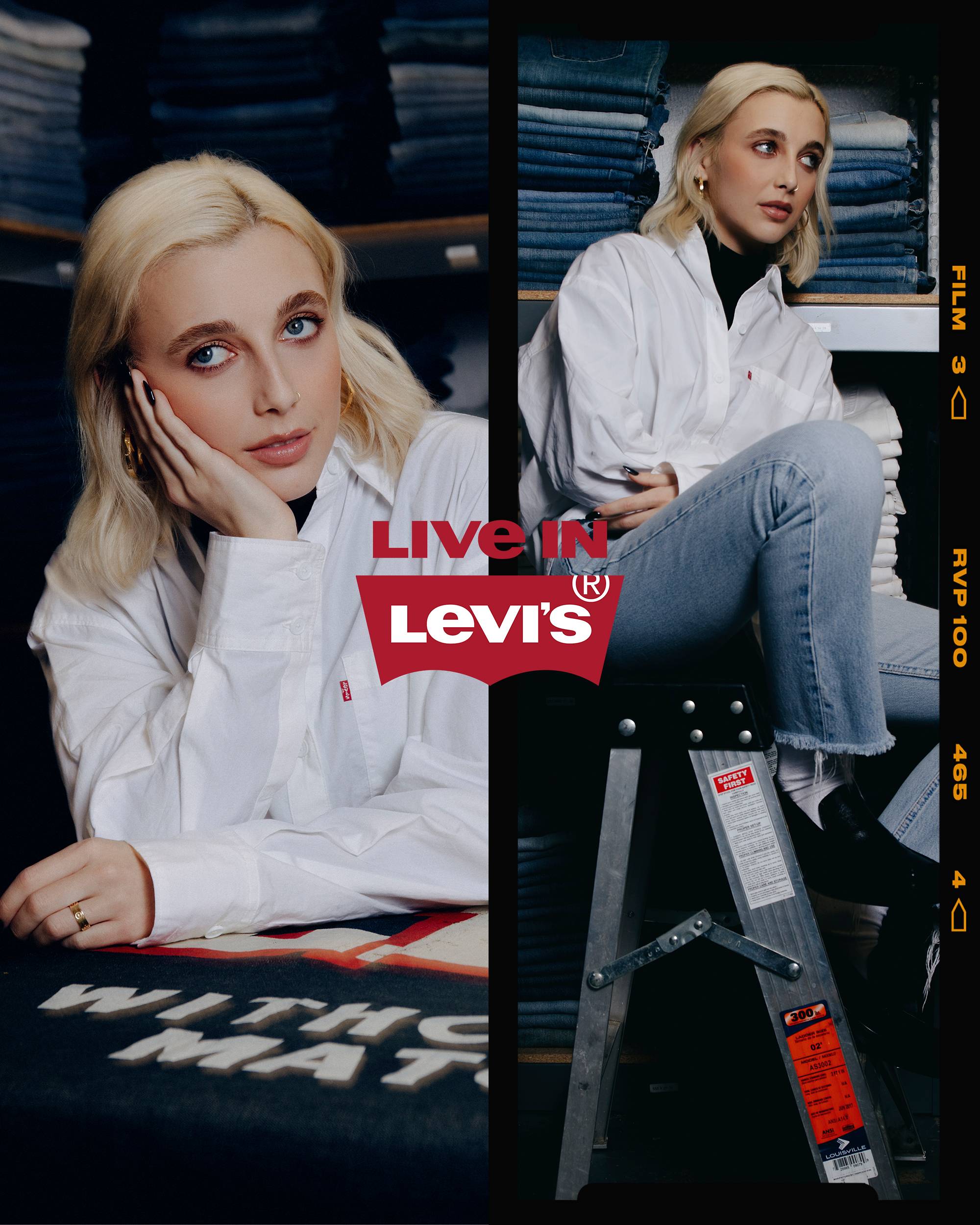 Finding the Perfect Vintage Levi’s® With Emma Chamberlain