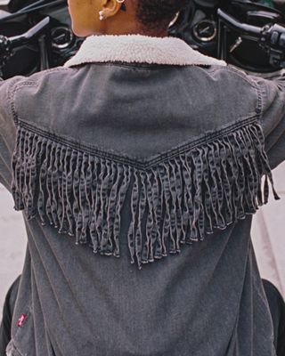 Video of images featuring the Levi's x Denim Tears collection pieces