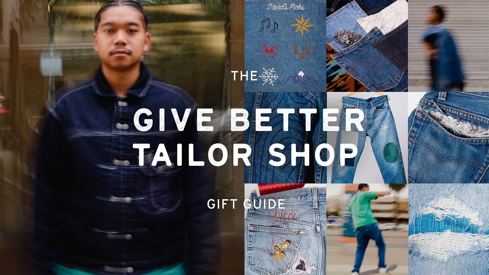 The GIVE BETTER Tailor Shop Gift Guide