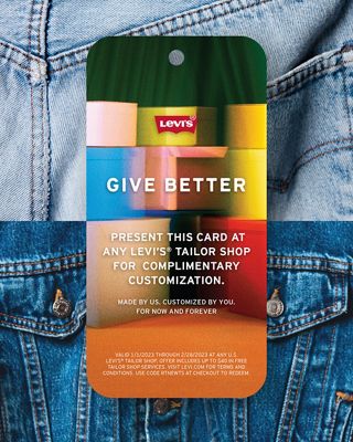 phone icon over custom denim