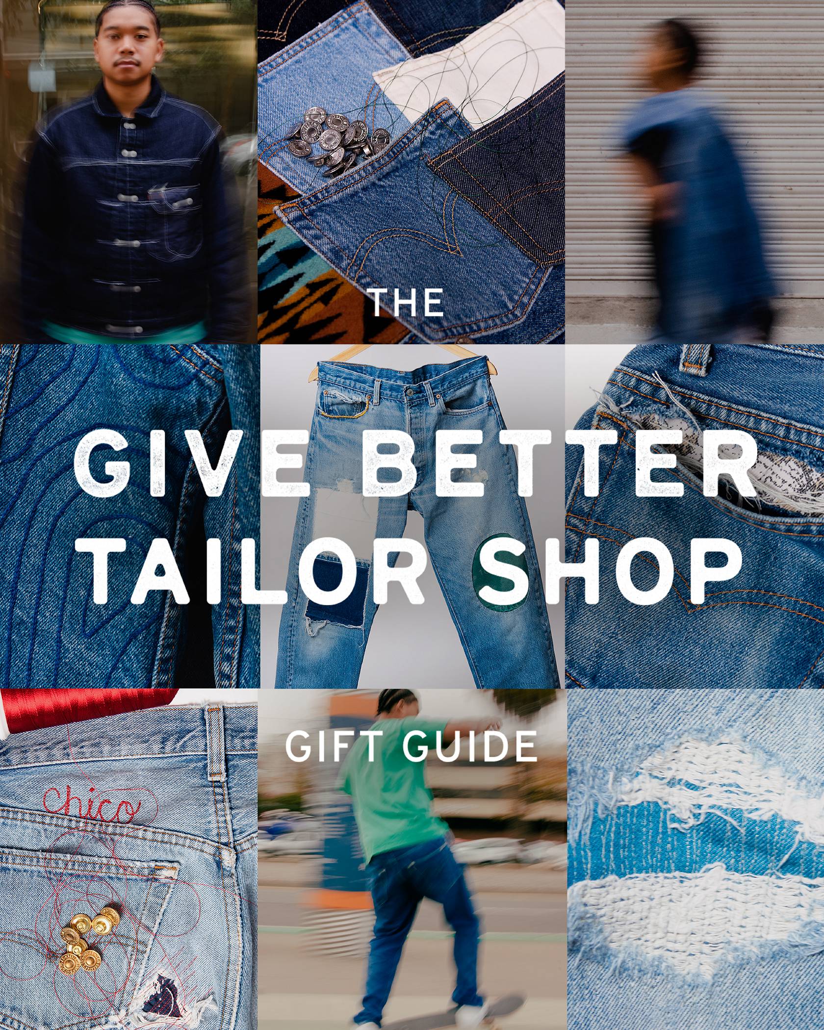 The GIVE BETTER Tailor Shop Gift Guide