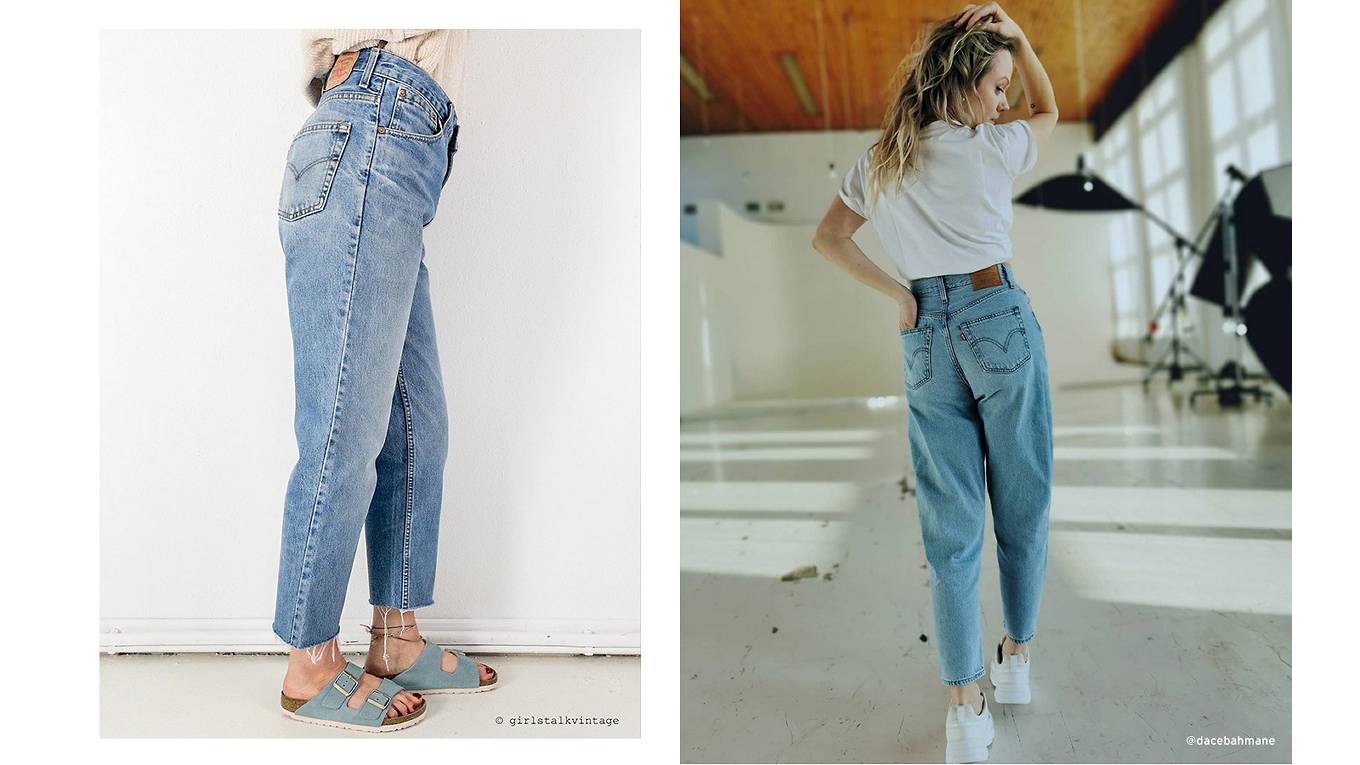 How to Wear Mom's Jeans and Outfit Styles