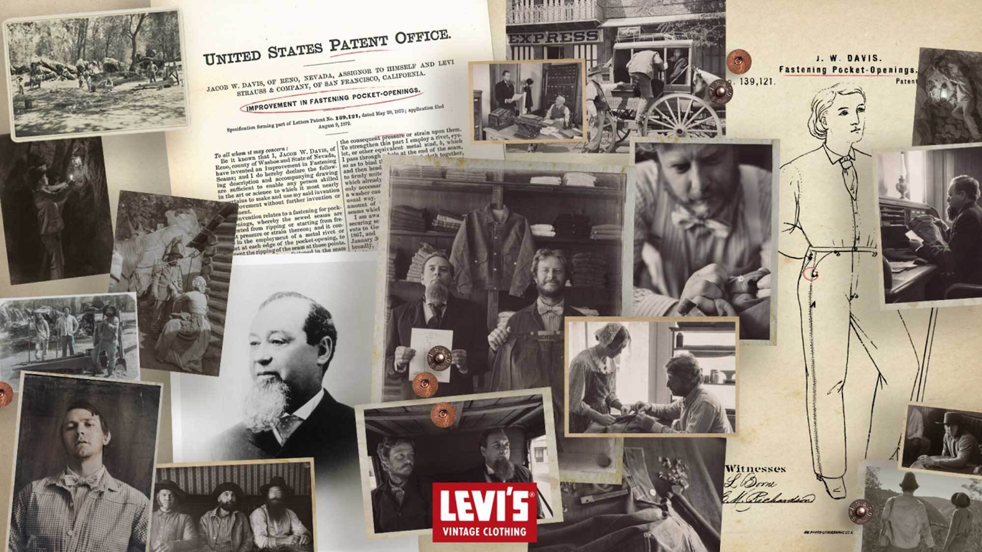 Levi's® Vintage Clothing 1870s Nevada Jeans - Blue