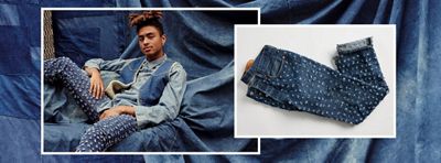 man and pair of jeans