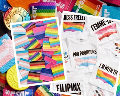Levi's pride back patches