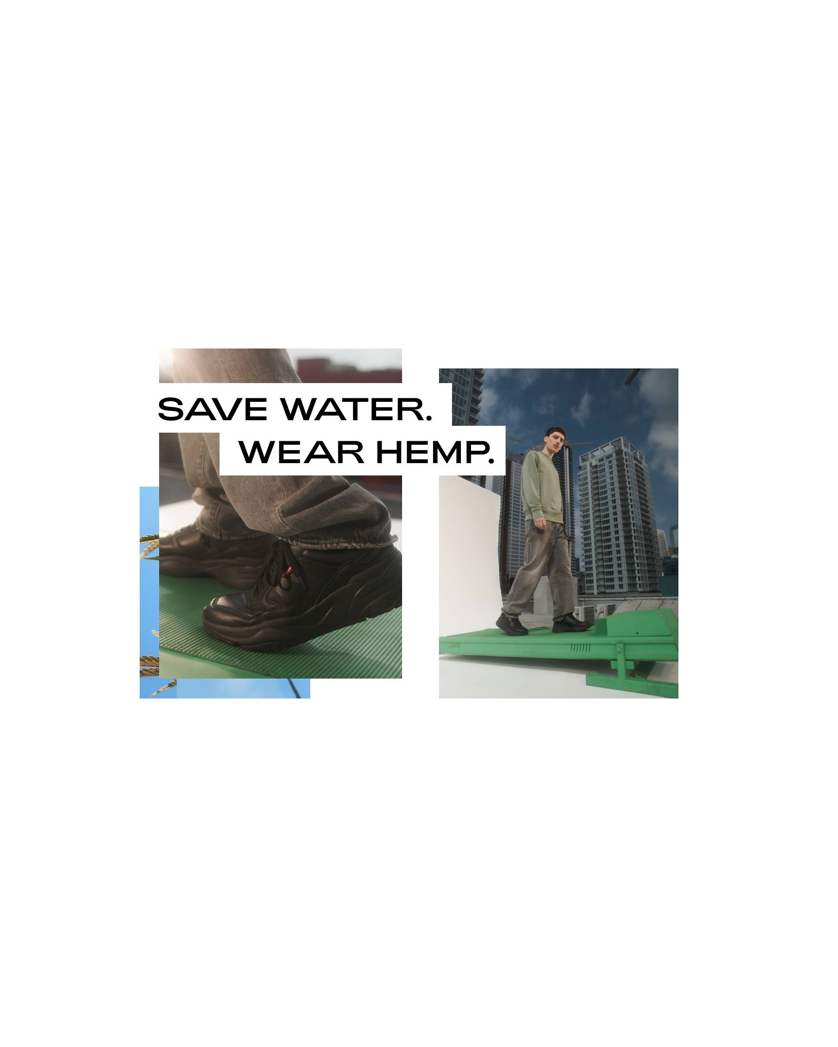 save water, wear hemp