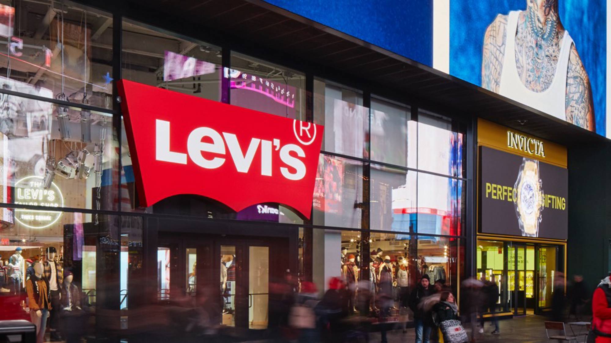 A Levi's store