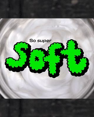 the words, "So super soft"