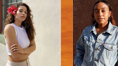 Side by side portraits of Julia Childs Heyl and Evelynn Escobar-Thomas.