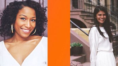 Side by side portraits of Asia Medley and Tasnim Ahmed.