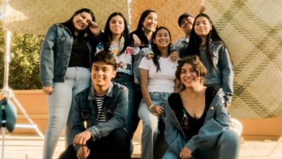 Xiuhtezcatl friends from his tribe