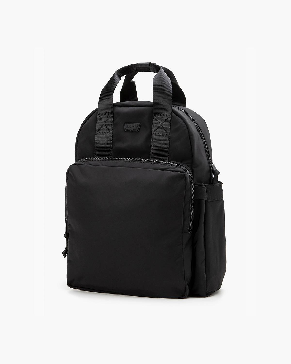 Black backpack.