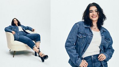 Three shots of Barbie