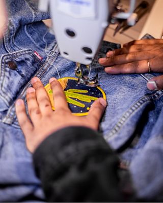 Dillon Bramwell stitching jacket