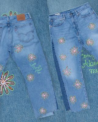 Custom jeans