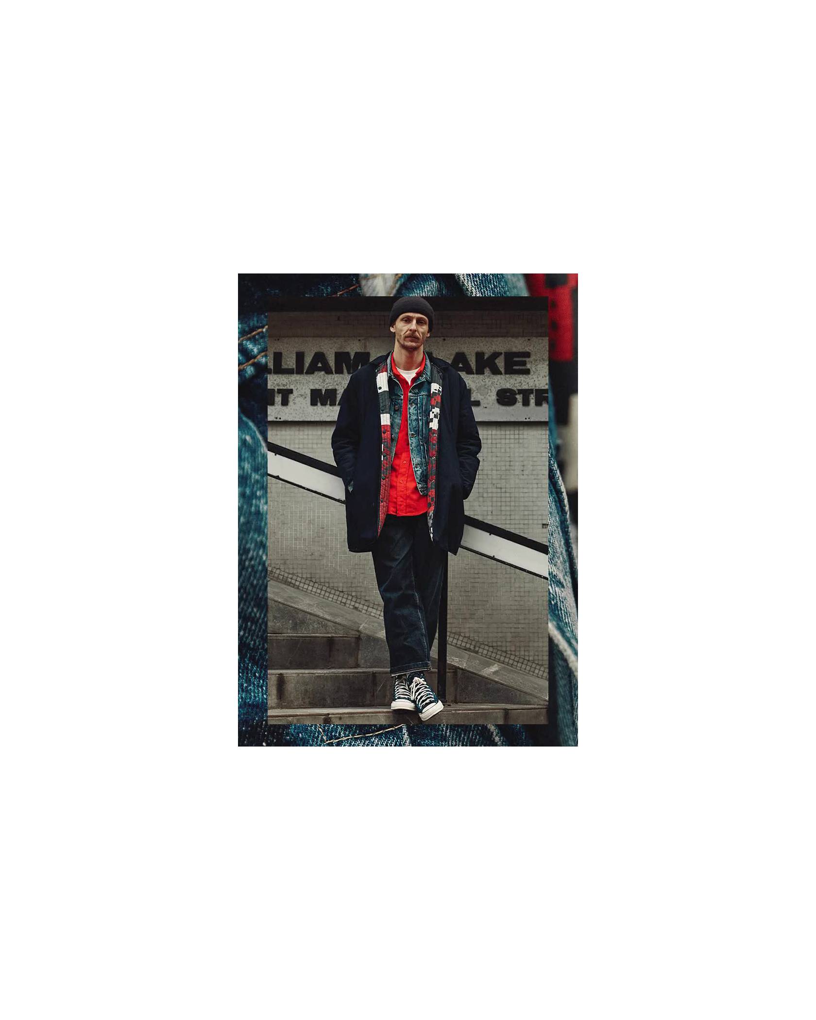 GIFs of Christopher Dalglish's outfits.