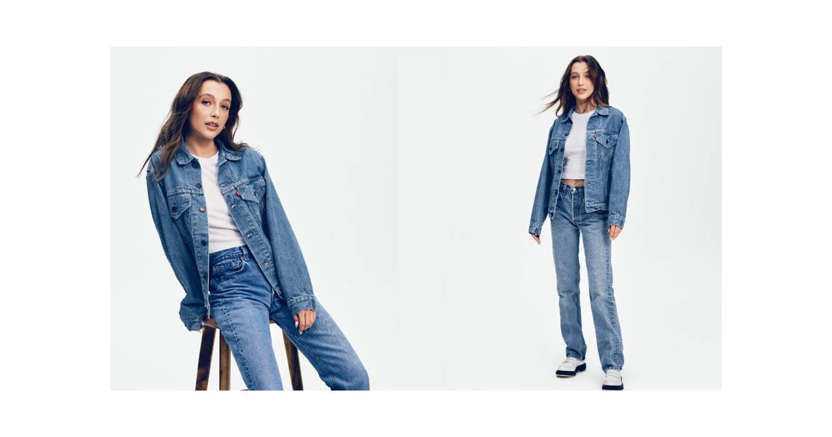 In Pictures: Levi's enlists Emma Chamberlain to kick off the holiday season  