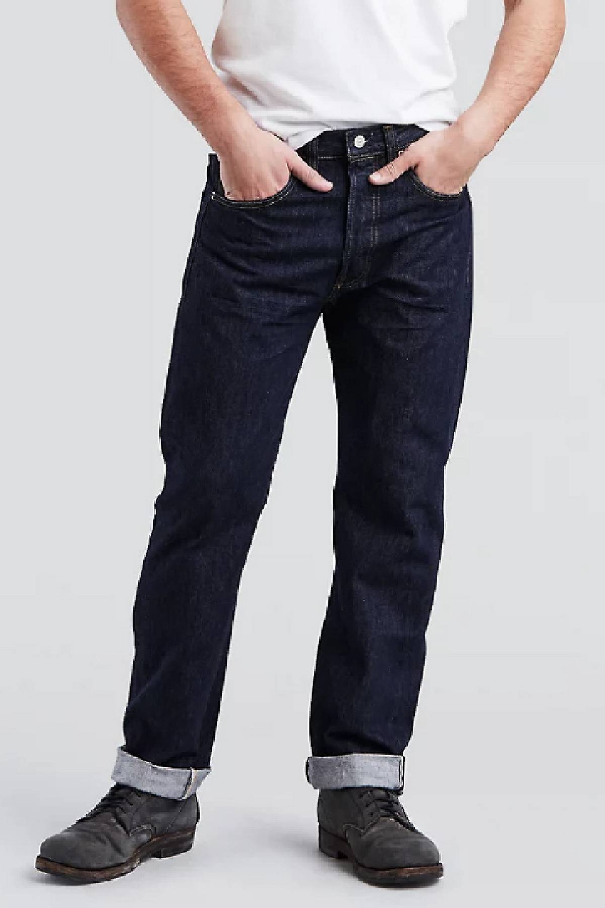 Model wearing 501® Original jeans