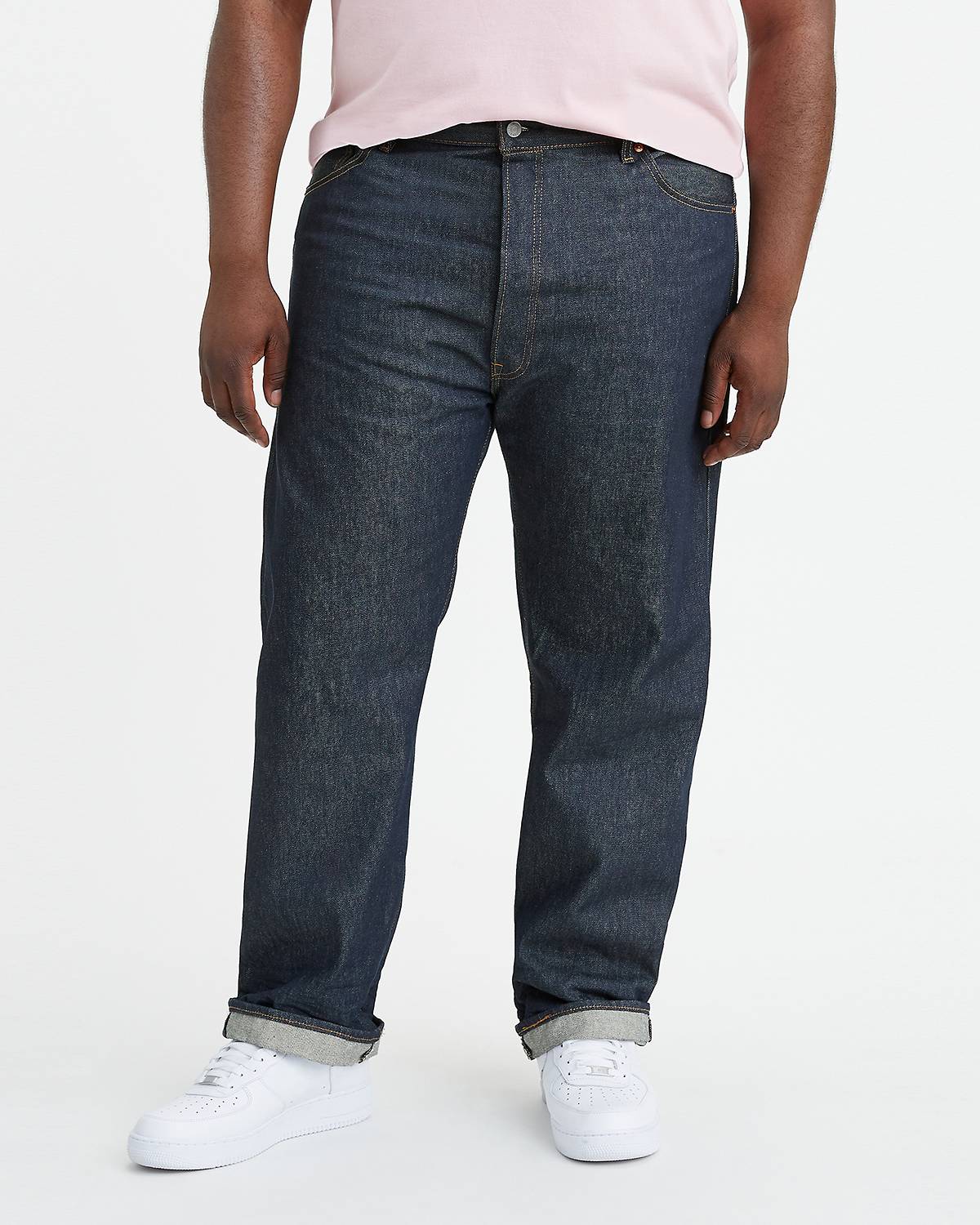 Model wearing 501® Big & Tall jeans