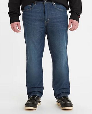 Man in bootcut jeans