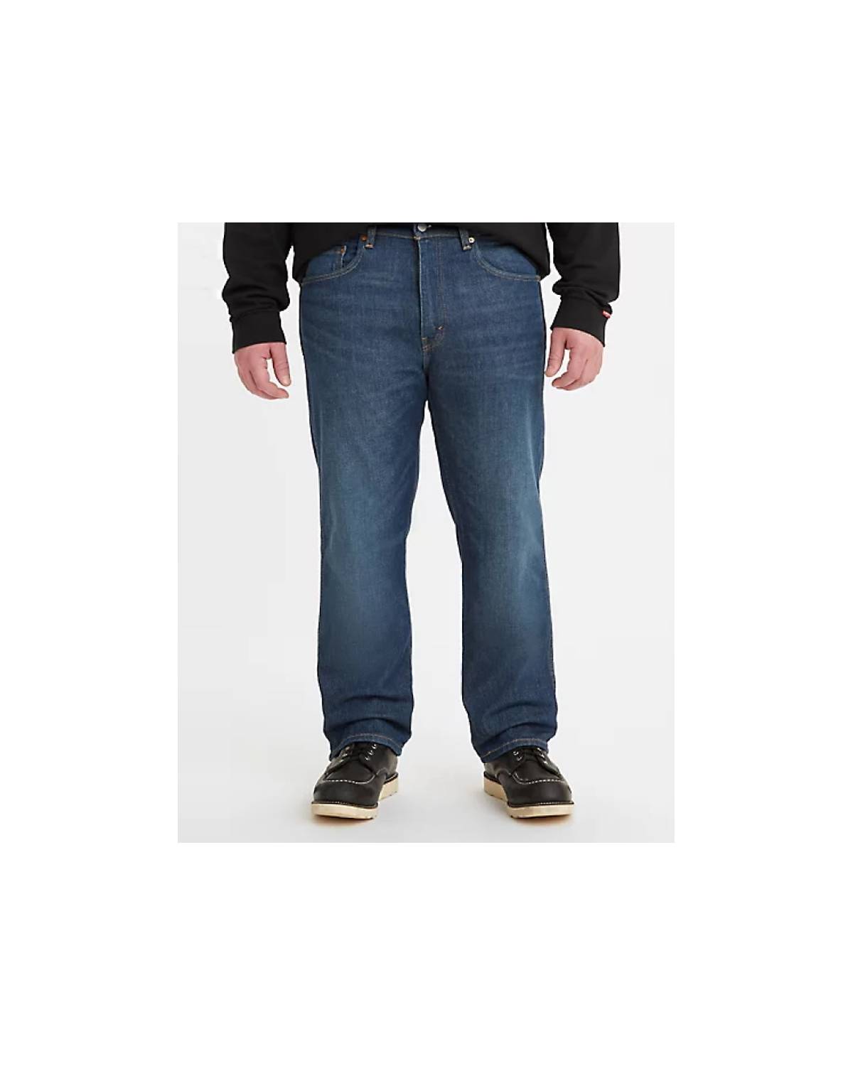 Man in bootcut jeans