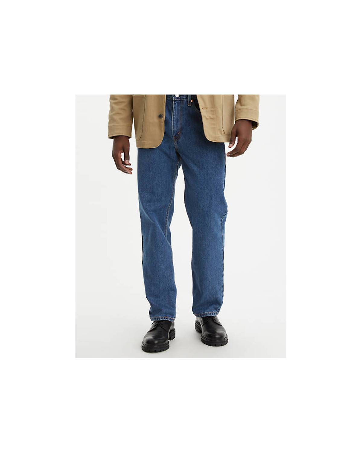 Man in relaxed jeans