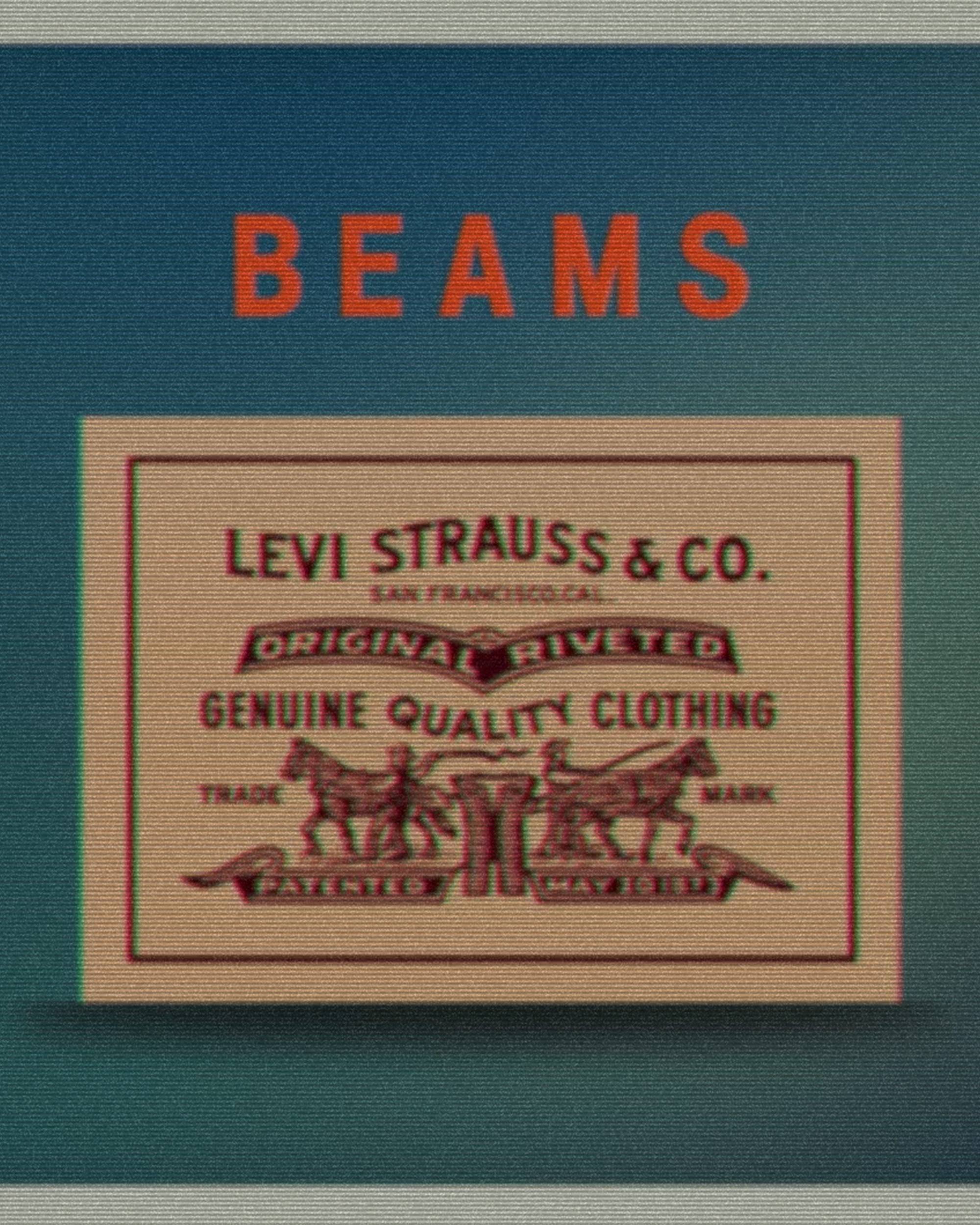 Levi's® X BEAMS: Americana Style Meets Super-Sized Denim Levi's® X BEAMS: Americana Style Meets Super-Sized Denim