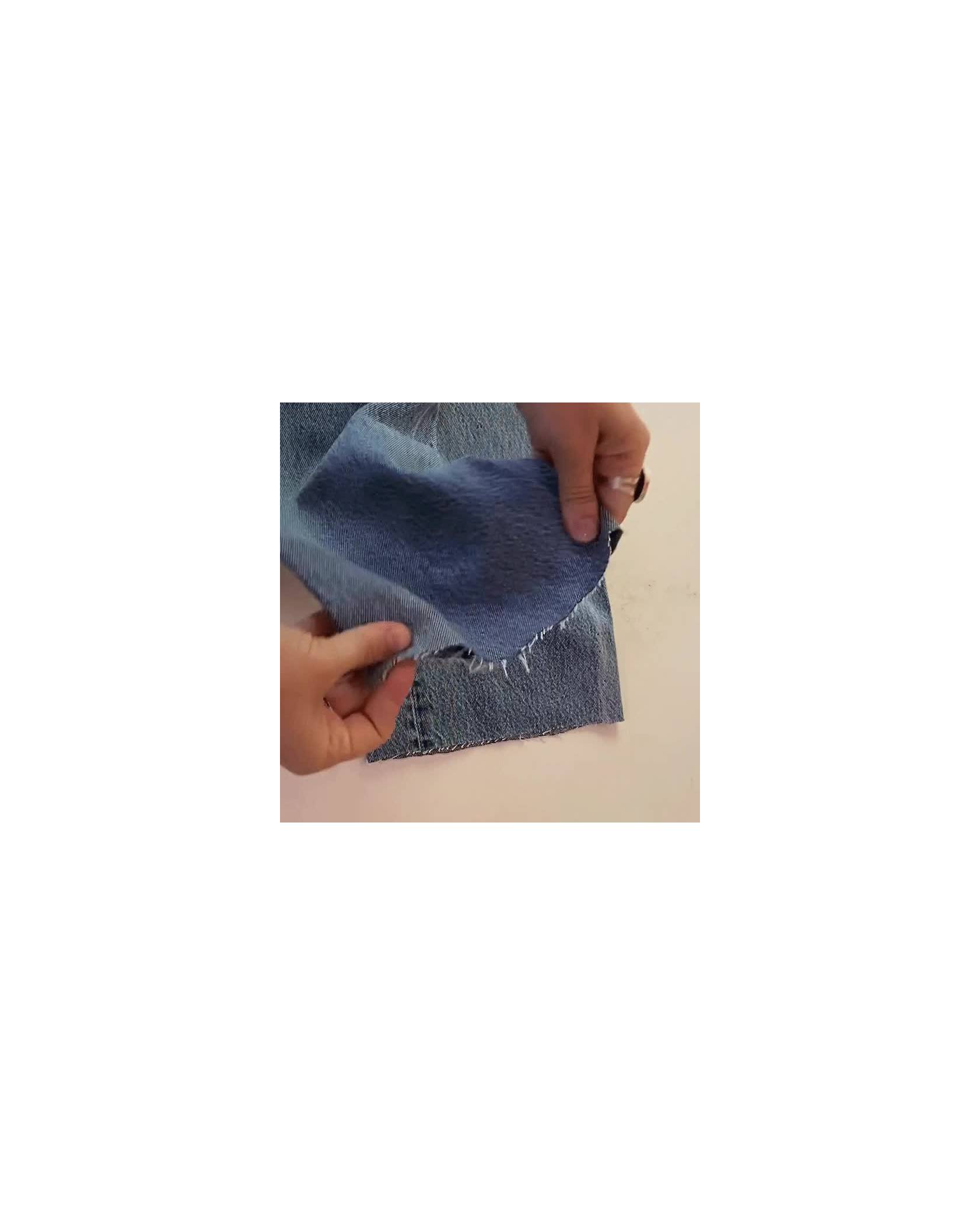 Comment créer un ourlet brut - Jeans à ourlet effiloché DIY