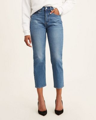 Women s Straight Leg Jeans Shop Straight Fit Jeans Levi s US